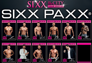 
                  
                    verschiedene Member-Poster von der SIXX in the City-Tour
                  
                